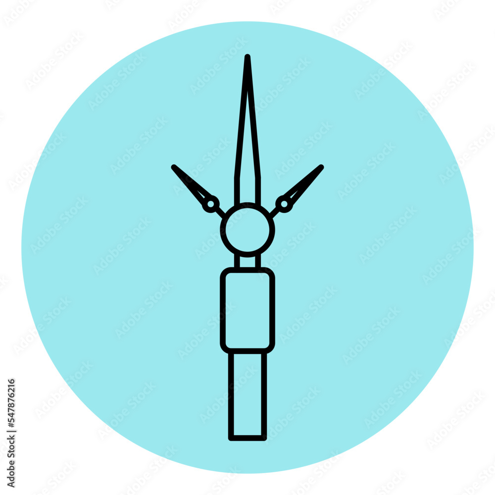 lightning rod icon lightning rod icon