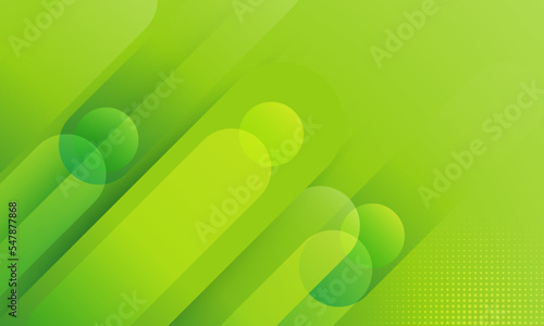 Green geometric background. gradient creative background, modern cover design, poster and advertising concept vector.