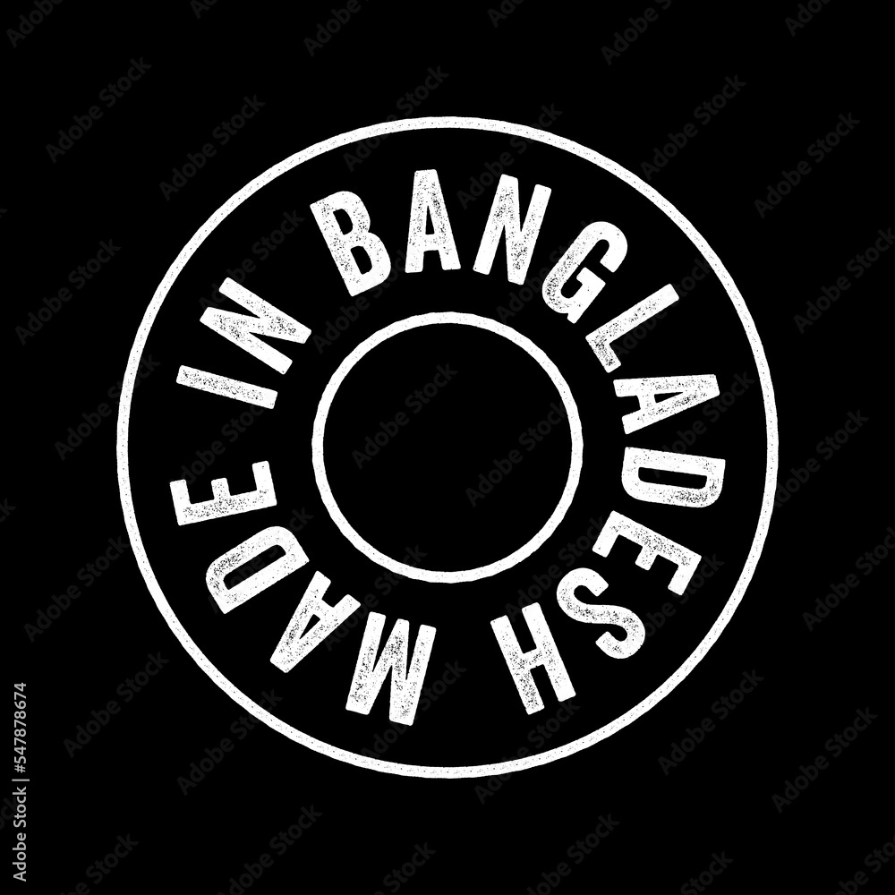 Made in Bangladesh text emblem stamp, concept background Made in Bangladesh text emblem stamp, concept background