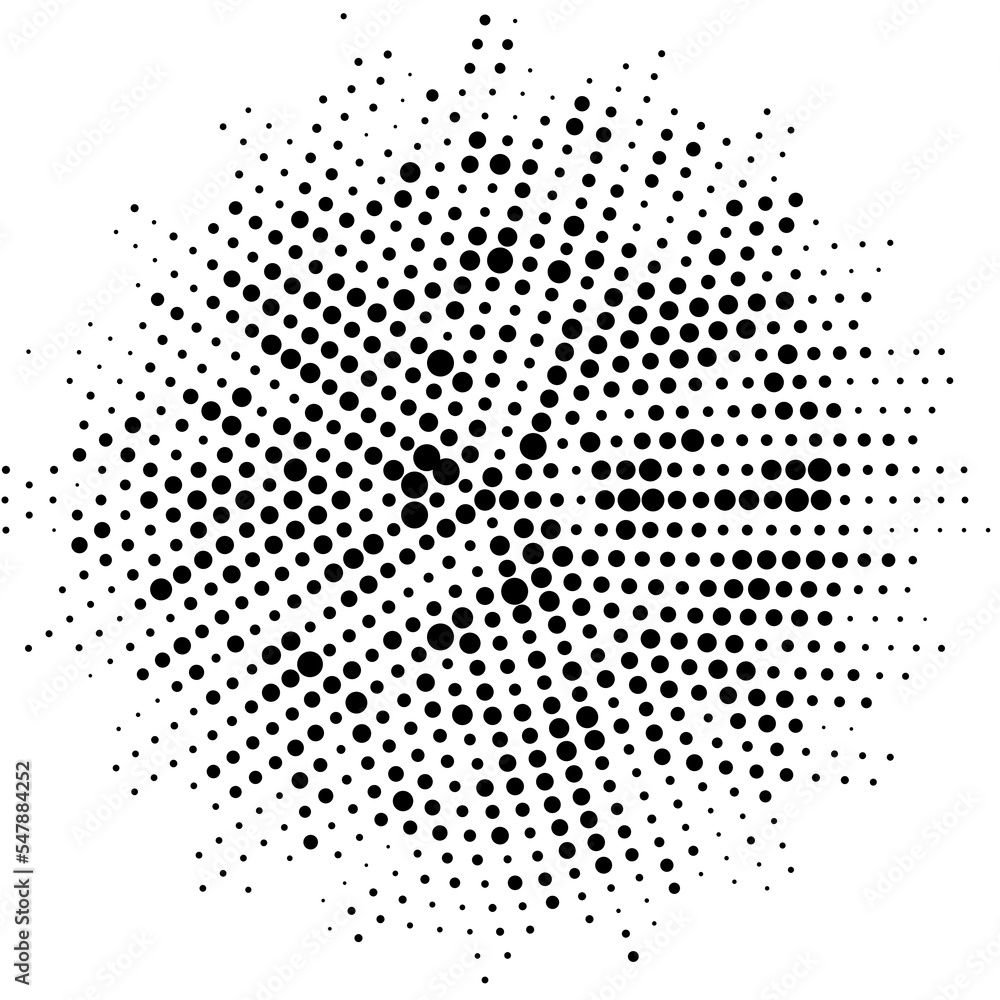 Halftone monochrome pattern with dots around the circle. Minimalism, vector. Background for posters, websites, business cards, postcards, interior design. Halftone monochrome pattern with dots around the circle. Minimalism, vector. Background for posters, websites, business cards, postcards, interior design.