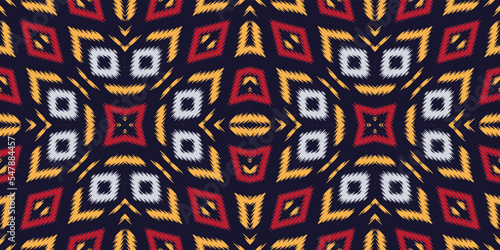 Ikat Floral Scandinavian embroidery, ikat seamless tribal chevron, Fashion pattern Digital textile Asian Design ancient art for Prints Fabric saree Mughal Swaths texture Kurti Kurtis Kurtas