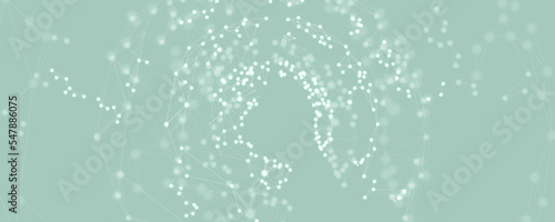Quantum processing. Deep learning artificial intelligence. Future new technology  for business or science presentation