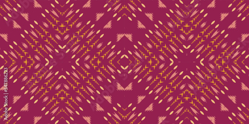 Ikat Floral Scandinavian embroidery, ikat seamless pattern tribal background, Motif Vector Digital textile Asian Design ancient art for Prints Fabric saree Mughal Swaths texture Kurti Kurtis Kurtas