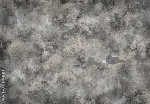 Old paper vintage texture background, stone concrete grunge panorama dark. photo