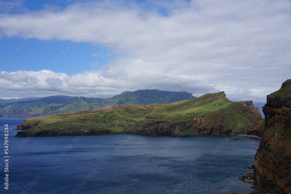 Fototapeta premium The cliff, reef and sea