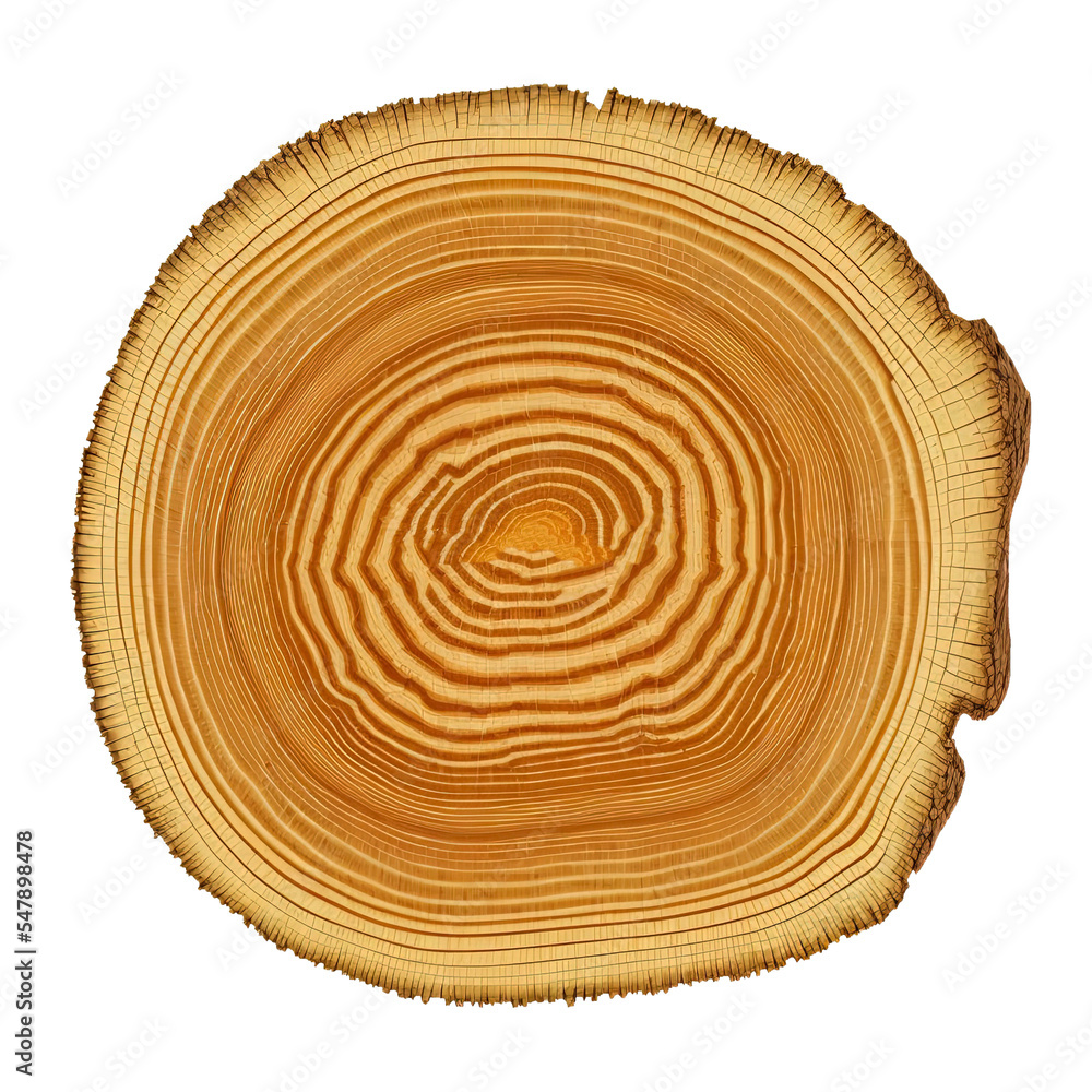 Fototapeta premium wooden platform, Wooden texture, tree rings.