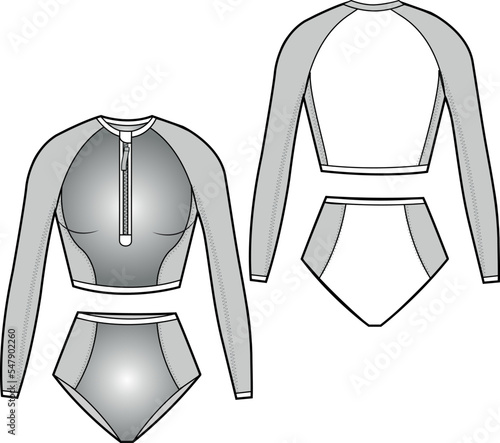 surf 2 pieces swimwear, swimsuits