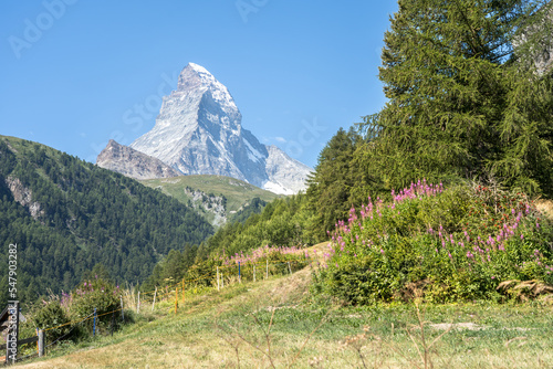 Matterhorn peak, Zermatt,  Switzerland
