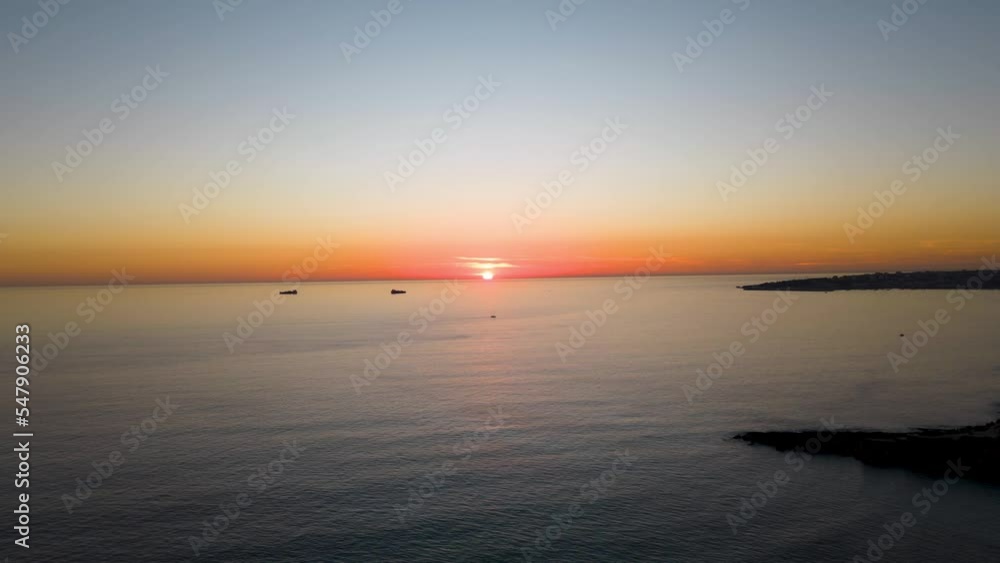 Amazing sunset with sunlight way on water over seascape. Nature landscape in motion. High quality 4K resolution. Timelapse footage. Amazing sunset with sunlight way on water over seascape. Nature landscape in motion. High quality 4K resolution. Timelapse footage.