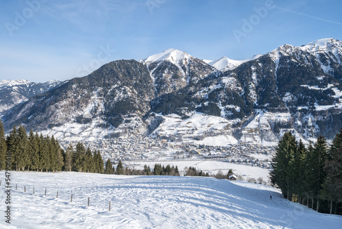 Ski resort Bad Hofgastein, Austria