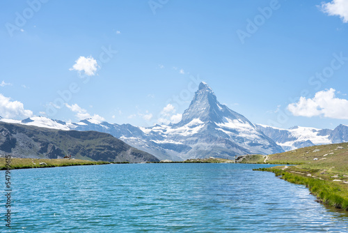 Matterhorn with Stellisee, Zermatt, Switzerland