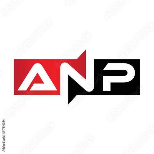 ANP Monogram Initial Letters Logo Design