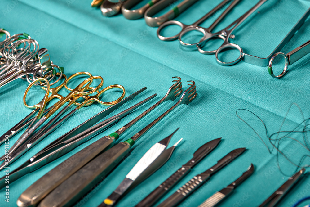 Prepare for surgical instruments during operation,scissors, forceps and