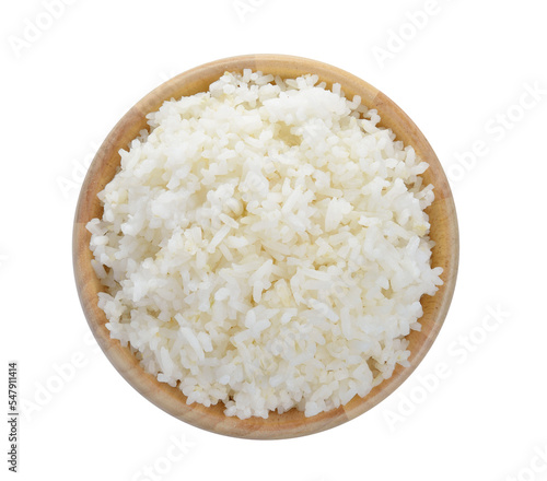 wood bowl full of rice on transparent png