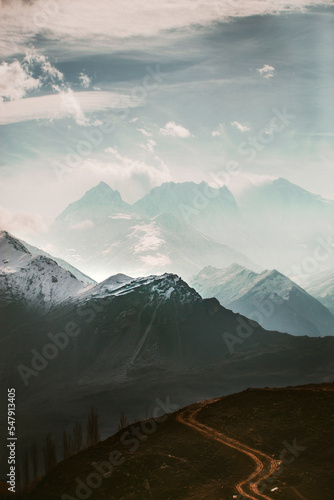 Autumn at the most beautiful valley in Hunza Valley - Pakistan