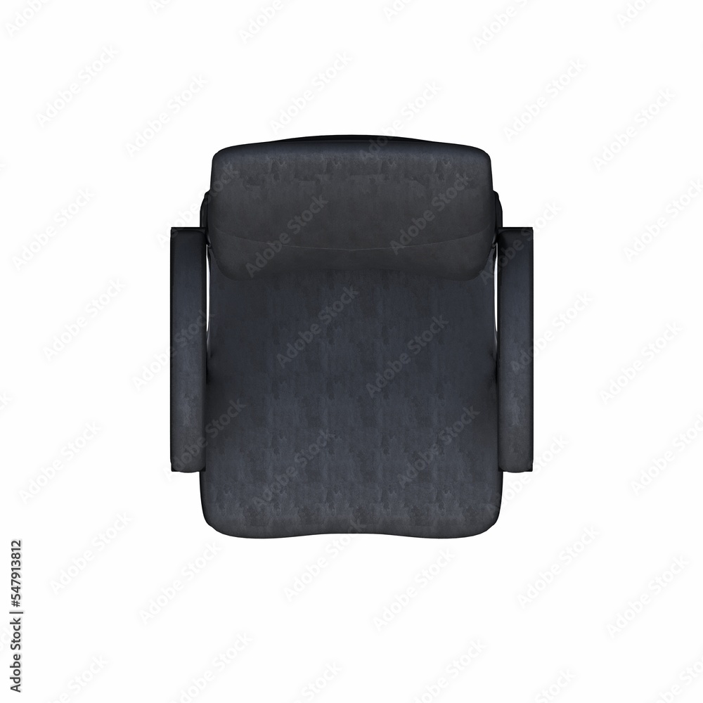 office chair isolated on white background, interior furniture, 3D illustration, cg render office chair isolated on white background, interior furniture, 3D illustration, cg render
