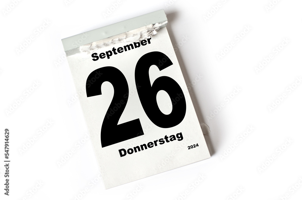 26 September 2024 26 September 2024