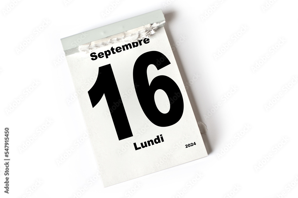 16 Septembre 2024 16 Septembre 2024