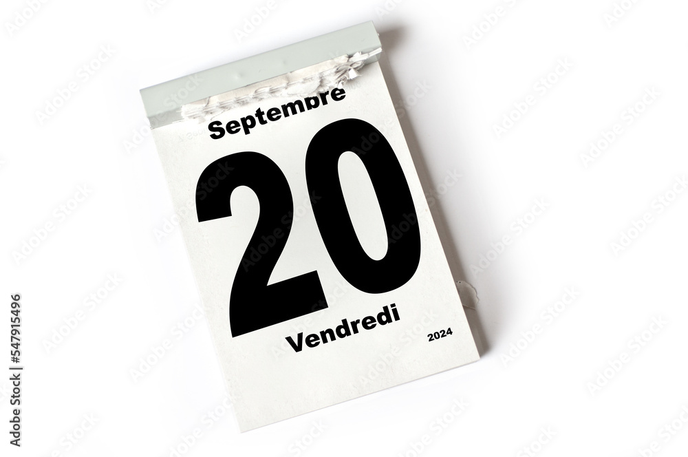 20 Septembre 2024 20 Septembre 2024