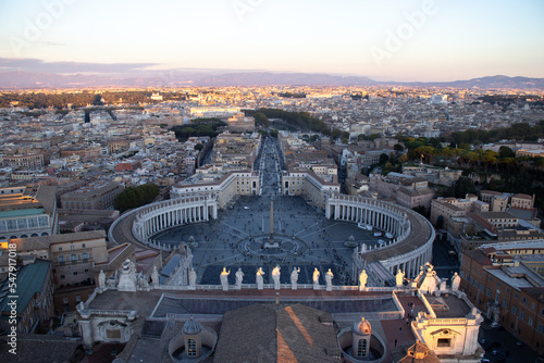 view of the vatican city