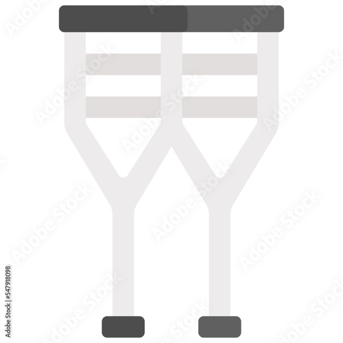 crutches icon