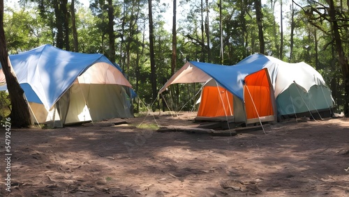 キャンプ　camp © Akira