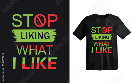 Stop linking... t shirt design