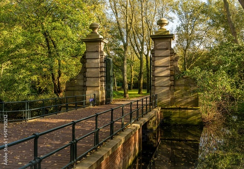 Photography Gate at the entrance to Flevopark in Amsterda
