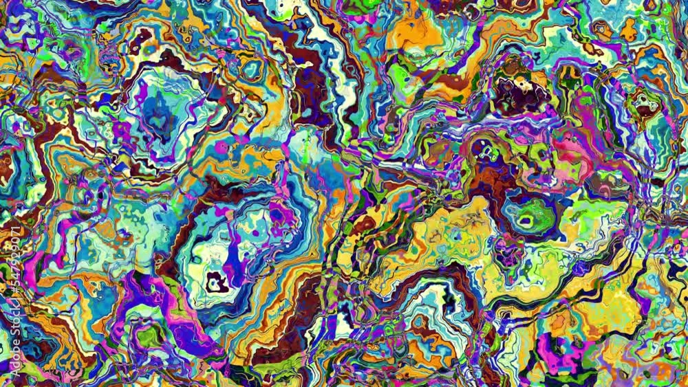 Seamless abstract liquid marble background for loop playback. Seamless abstract liquid marble background for loop playback.