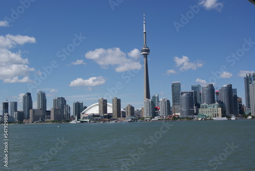 Toronto skyline from Toronto Island Park