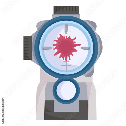 Enemy Tracker Gadget vector flat icon design, Shooting sport symbol, extreme sports Sign, skeet shooting and trapshooting stock illustration, paintball gun aim Concept