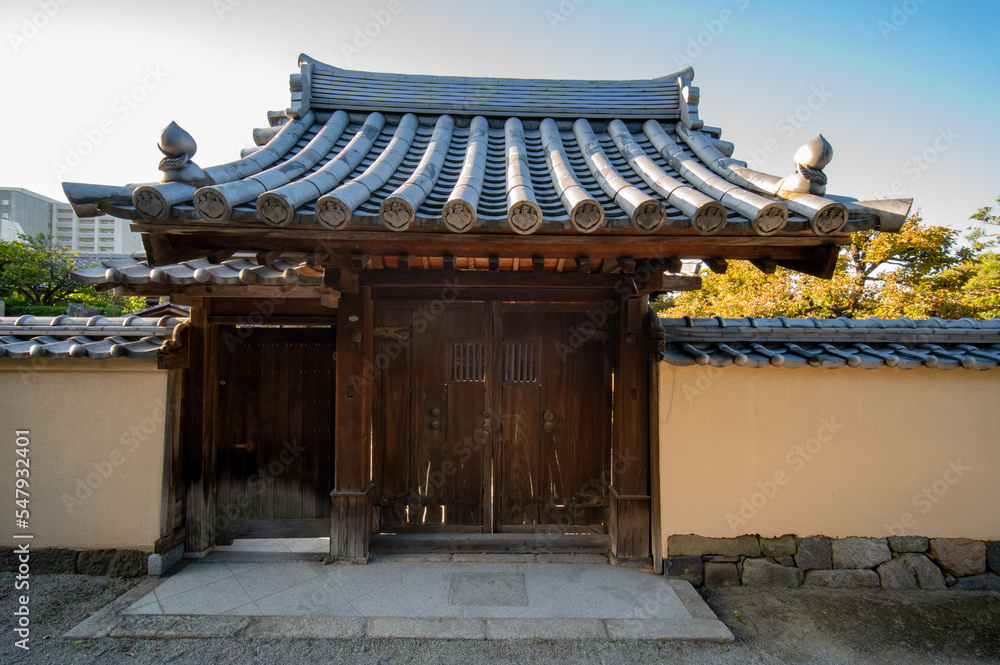 Obraz premium 博多旧市街寺社巡り 【福岡県】