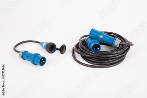 Foto CEE Kabel mit Adapter zum Campen
