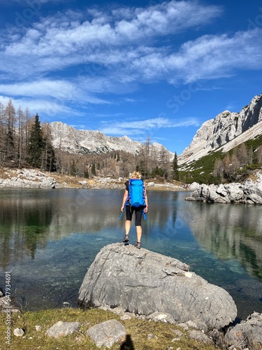 Seven Triglav lakes trail in Slovenia landscape photo