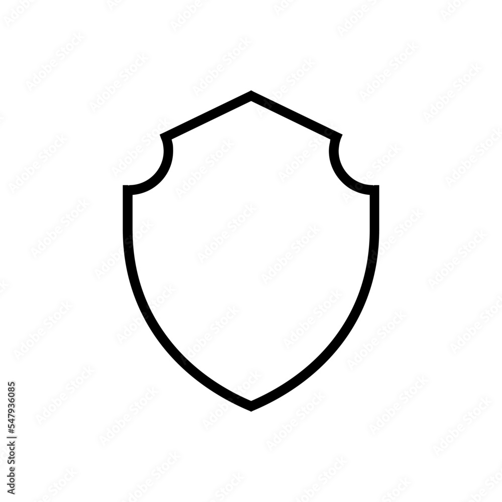 Shield icon vector design templates Shield icon vector design templates