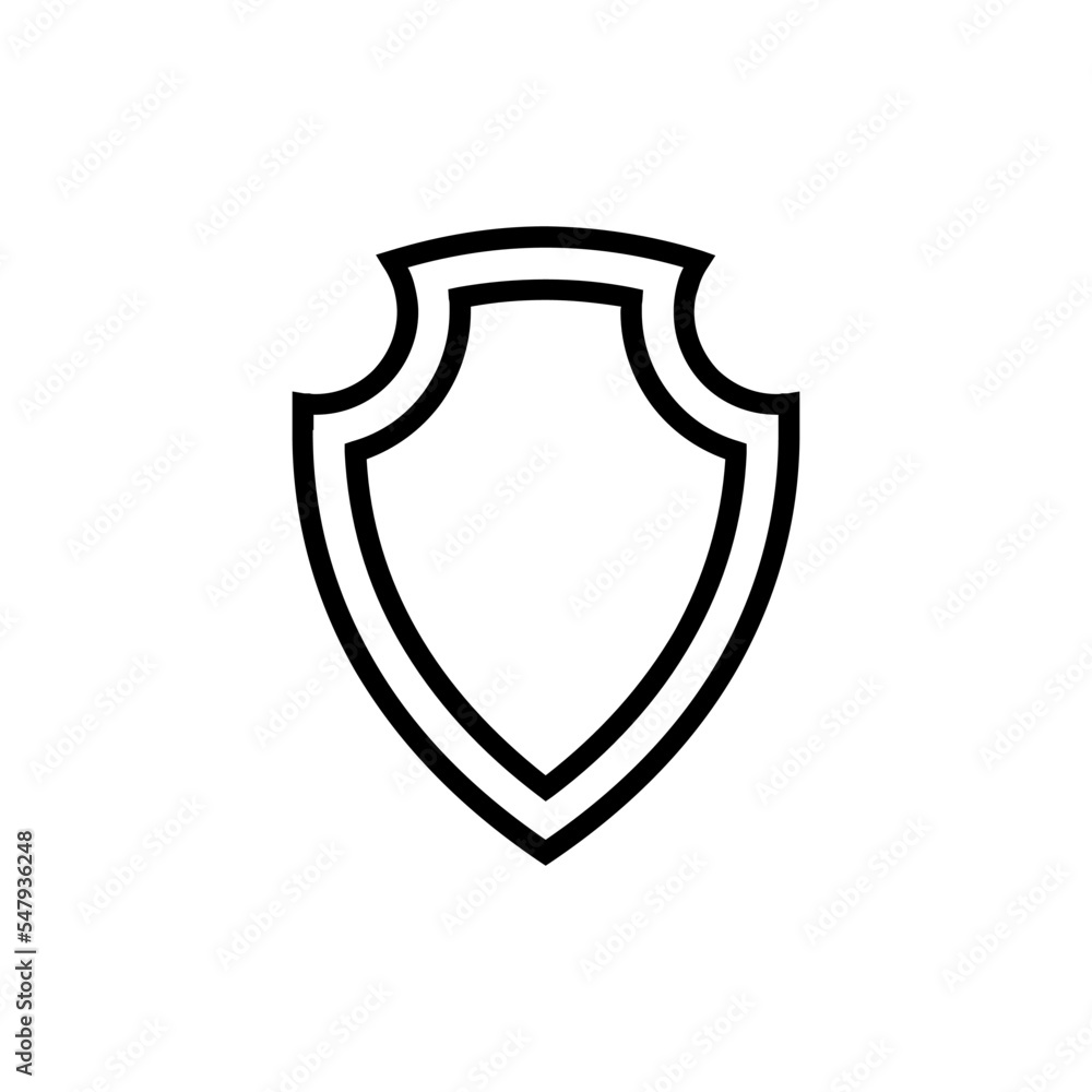 Shield icon vector design templates Shield icon vector design templates