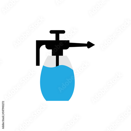 Pesticide spray icon design template vector isolated illustration