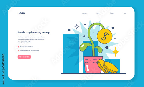 People stop investing money as a inflation expectations cycle part.