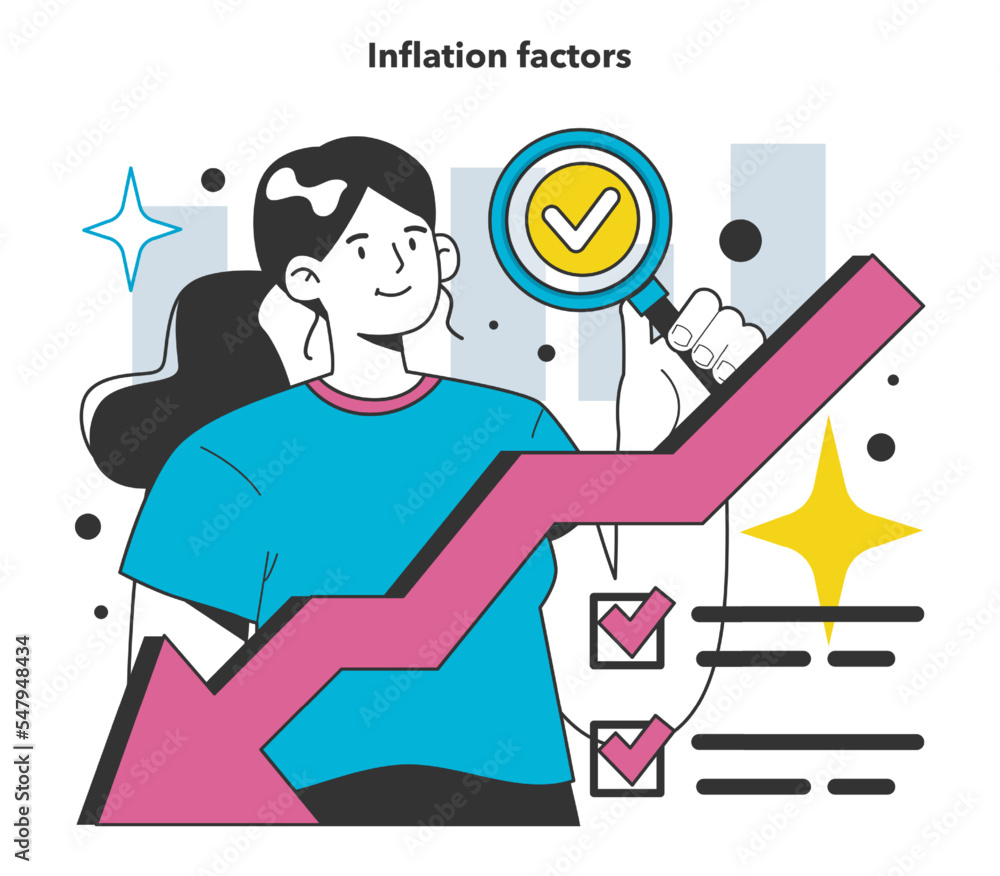 Financial inflation factors. Drivers of inflation as a general increase