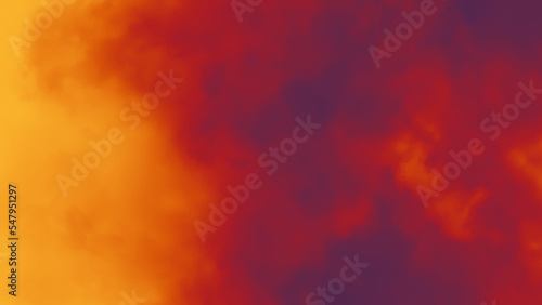 red and yellow background, abstract watercolor background with space. colorful sunrise or sunset colors in cloudy shapes. beautiful hues of yellow gold and pink in hand painted watercolor background