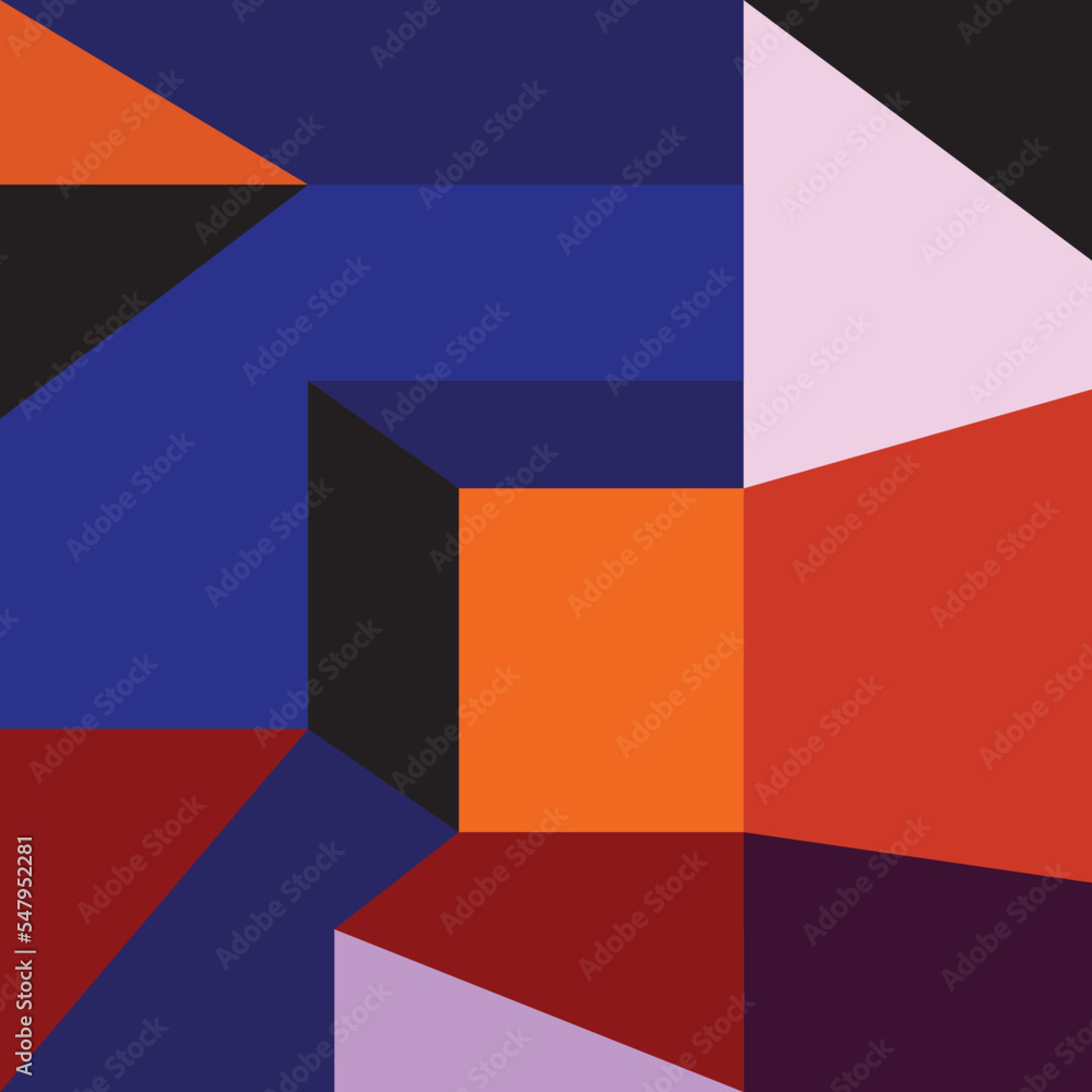 Abstract geometric and shapes background vector illustration. Abstract geometric and shapes background vector illustration.