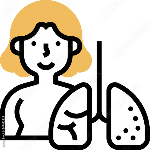 respiratory icon
