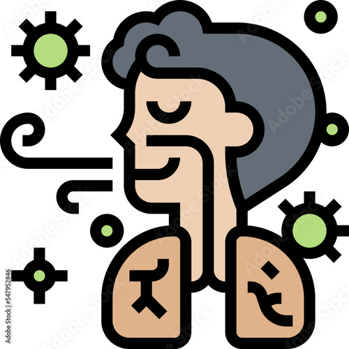 Respiratory icon