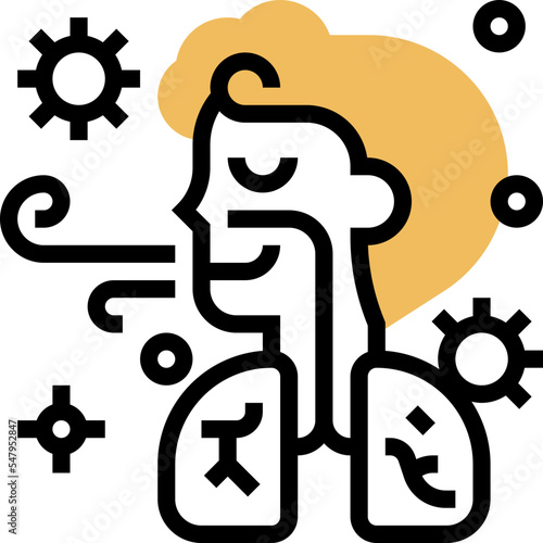 Respiratory icon