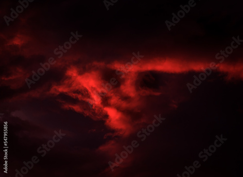 The look of the dark sky