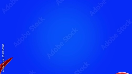 Burning Chili Peppers Red chilies and hot fire with flame in background