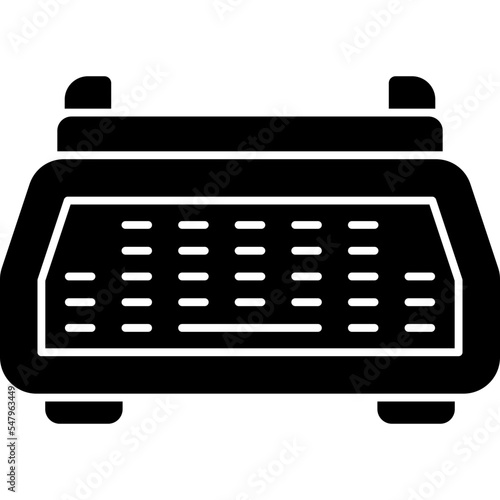 Typewriter Icon