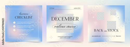 Gradient Coach instagram post template