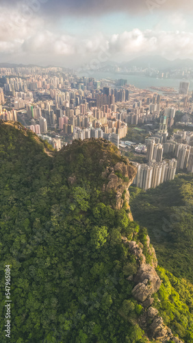 16 Nov 2022 The Landscape of Lion rock mountain, Hong Kong