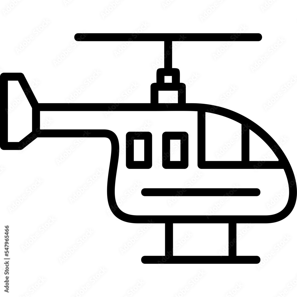 Helicopter Icon Helicopter Icon